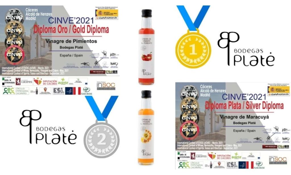 Cremas de Vinagre Premios Cinve 2021