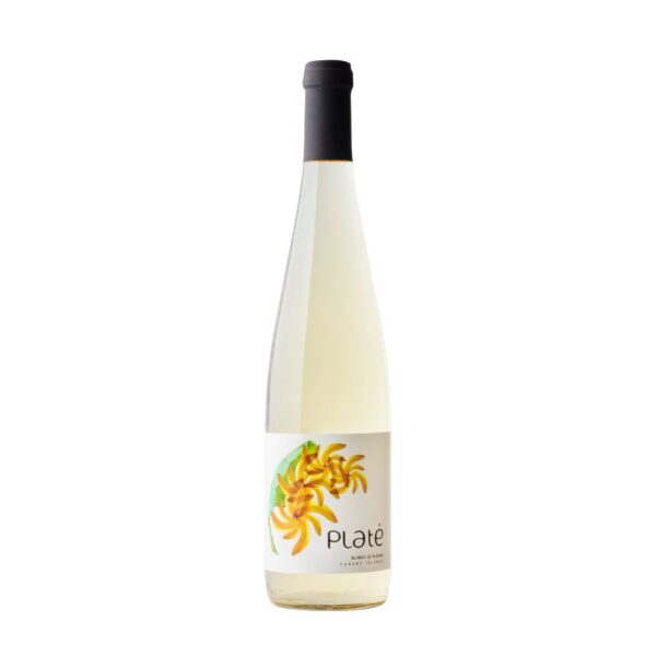 Vino de plátano blanco semiseco